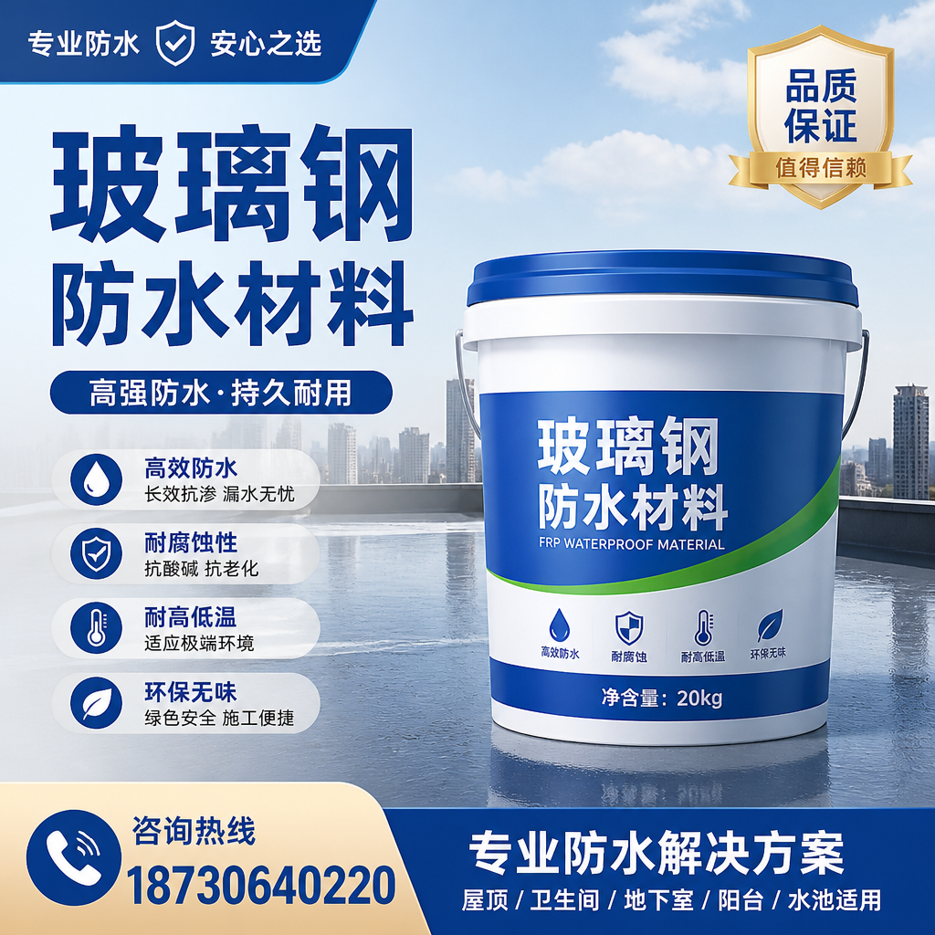 了解玻璃钢防水材料的市场趋势,兴安 企业不可不知