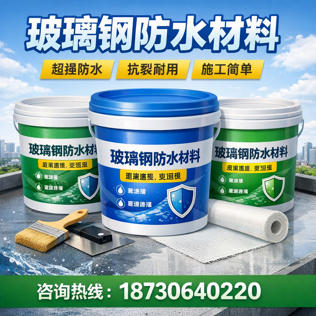 了解玻璃钢防水材料的市场趋势,兴安 企业不可不知